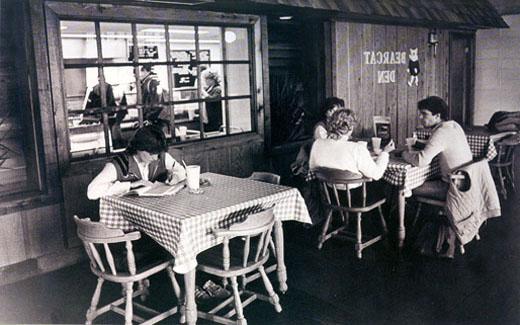 The Bearcat Den was a popular place for students to hang-out from the 1960s to the 1980s.
