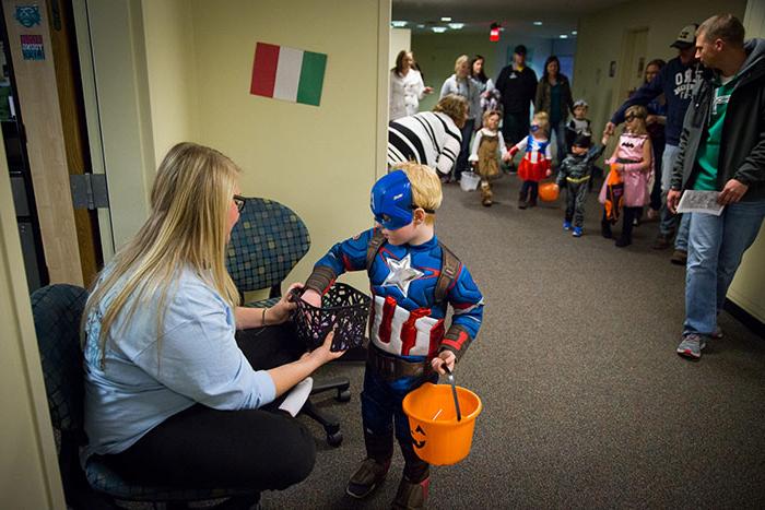 Northwest invites families for trick-or-treating in residence halls